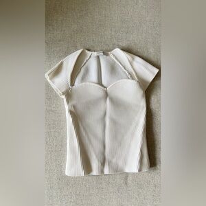 Aritzia white / ivory top